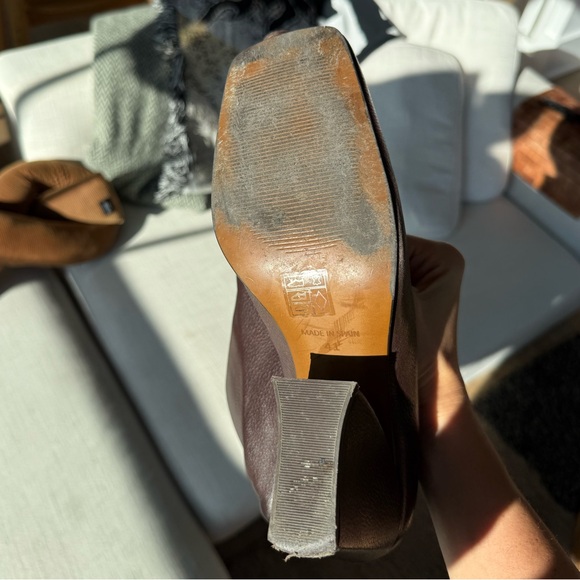 Intervalle brown genuine leather boots - Picture 4 of 4